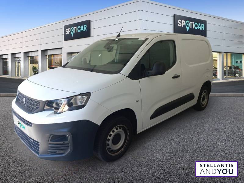 Peugeot Partner FGN FOURGON STANDARD 650 KG BLUEHDI 100 S&S BVM5 ASPHALT  occasion   VENISSIEUX