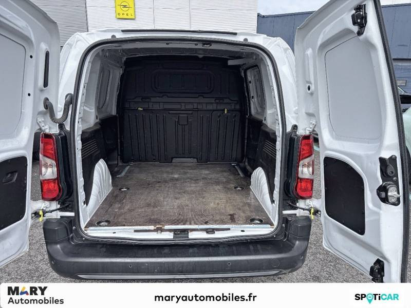 Peugeot Partner FGN FOURGON STANDARD 650 KG BLUEHDI 100 S&S BVM6 ASPHALT  occasion à BERCK SUR MER - photo n°6