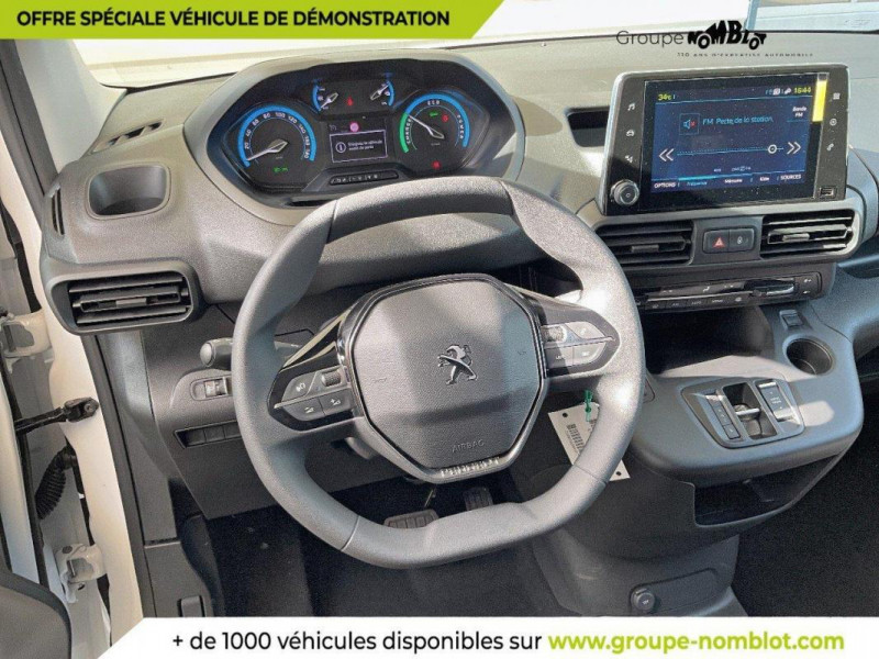 Peugeot Partner FOURGON ELECTRIQUE E- M 800 KG 136 CH BATTERIE 50 KWH  occasion à SENS - photo n°9