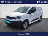 Peugeot Partner occasion année 2020 boite Automatique Annonce Peugeot Partner occasion Diesel FOURGON PARTNER FOURGON STANDARD 1000 KG BLUEHDI 130 S&S EAT à AJACCIO