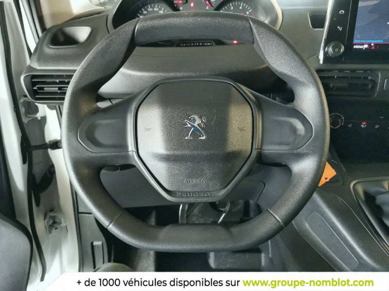 Peugeot Partner FOURGON PARTNER FOURGON STANDARD 650 KG BLUEHDI 100 S&S BVM5  occasion  MACON - photo n9