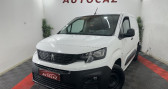 Peugeot Partner occasion année 2018 boite Manuelle Annonce Peugeot Partner occasion Diesel FOURGON STANDARD 1.6 BLUEHDI 100 SetS BVM5 PREMIUM PACK CAM à THIERS