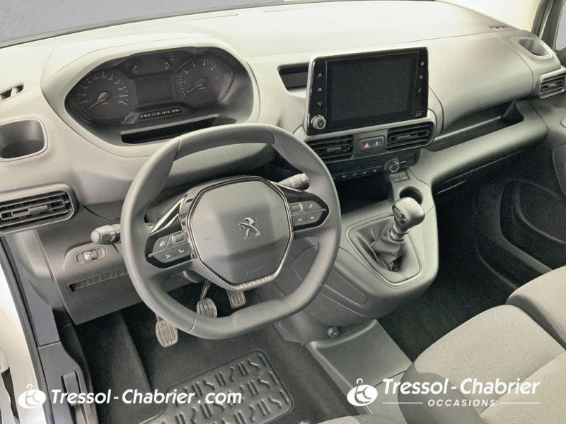 Peugeot Partner FOURGON STANDARD 650 KG BLUEHDI 100 S&S BVM6 ASPHALT  occasion  PERPIGNAN - photo n10