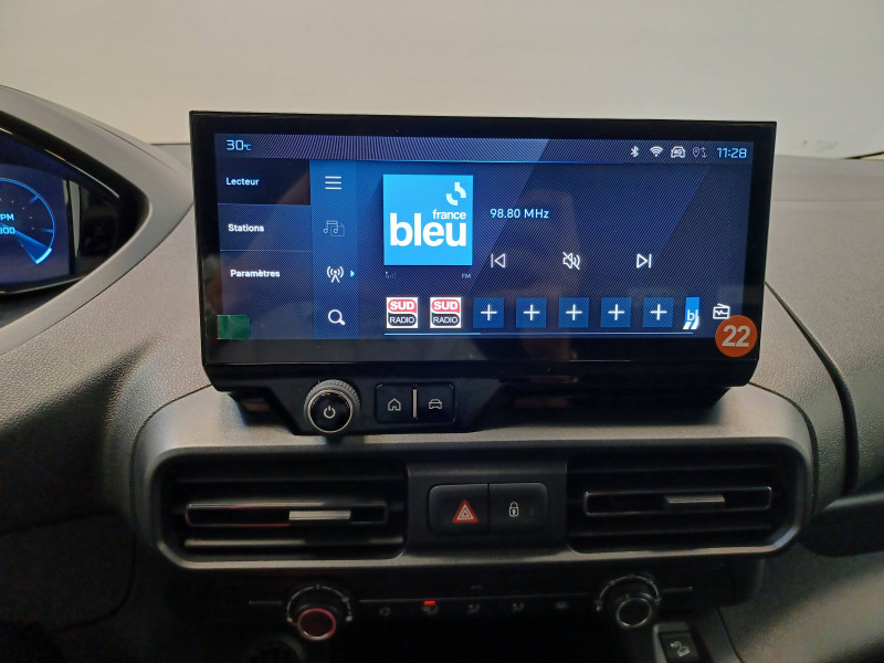 Peugeot Partner PARTNER FOURGON M 650 KG BLUEHDI 100 S&S BVM6  4p 2025 - photo n°10 Peugeot Partner PARTNER FOURGON M 650 KG BLUEHDI 100 S&S BVM6  4p  occasion à Hagetmau - photo n°10