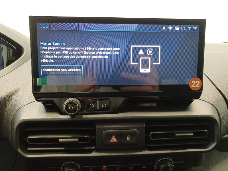 Peugeot Partner PARTNER FOURGON M 650 KG BLUEHDI 100 S&S BVM6  4p 2025 - photo n°12 Peugeot Partner PARTNER FOURGON M 650 KG BLUEHDI 100 S&S BVM6  4p  occasion à Hagetmau - photo n°12