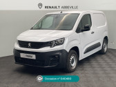 Peugeot Partner occasion année 2024 boite Manuelle Annonce Peugeot Partner occasion Diesel PARTNER FOURGON M 650 KG BLUEHDI 100 S&S BVM6 à Abbeville