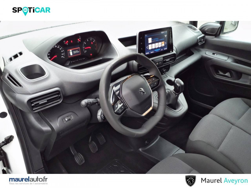 Peugeot Partner PARTNER FOURGON STANDARD 650 KG BLUEHDI 100 S&S BVM5 ASPHALT  - photo n°8 Peugeot Partner PARTNER FOURGON STANDARD 650 KG BLUEHDI 100 S&S BVM5 ASPHALT  occasion à Onet-le-Château - photo n°8