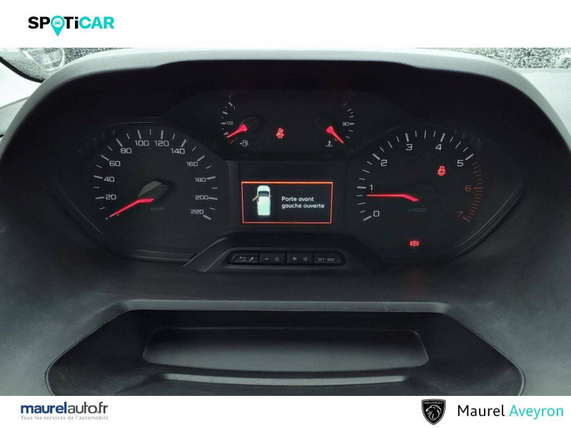 Peugeot Partner PARTNER FOURGON STANDARD 650 KG BLUEHDI 100 S&S BVM5 ASPHALT  - photo n°14 Peugeot Partner PARTNER FOURGON STANDARD 650 KG BLUEHDI 100 S&S BVM5 ASPHALT  occasion à Onet-le-Château - photo n°14