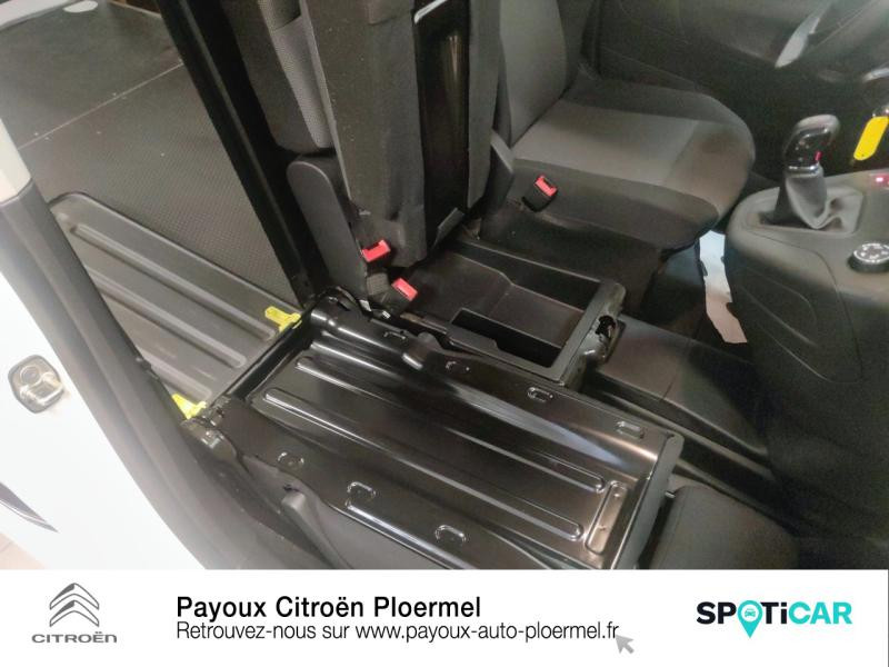 Peugeot Partner Standard 1000kg BlueHDi 100ch S&S Pro  occasion à PLOERMEL - photo n°17