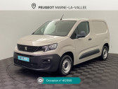 Peugeot Partner occasion année 2019 boite Manuelle Annonce Peugeot Partner occasion Diesel STANDARD 650 KG BLUEHDI 100 S&S BVM5 ASPHALT à Montévrain