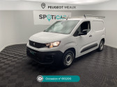 Annonce Peugeot Partner occasion Diesel STANDARD 650 KG BLUEHDI 100 S&S BVM6 ASPHALT  Meaux