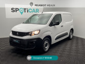 Peugeot Partner occasion année 2021 boite Automatique Annonce Peugeot Partner occasion Diesel STANDARD 650 KG BLUEHDI 130 S&S EAT8 ASPHALT à Meaux