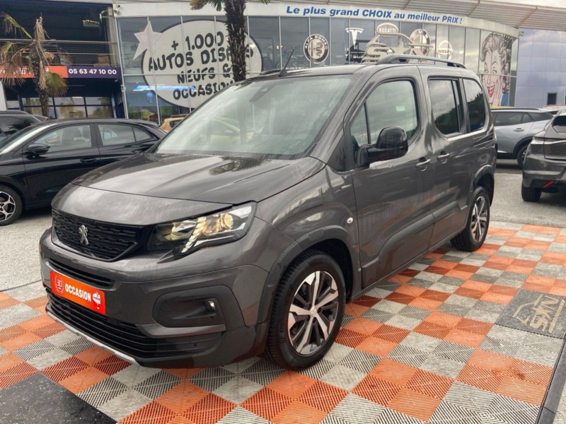 Peugeot Rifter BlueHDi 130 EAT8 GT LINE GPS Caméra 2020 - photo n°8 Peugeot Rifter BlueHDi 130 EAT8 GT LINE GPS Caméra  occasion à Lescure-d'Albigeois - photo n°8