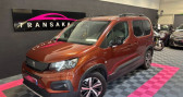 Peugeot Rifter occasion année 2019 boite Manuelle Annonce Peugeot Rifter occasion Essence Standard PureTech 110 SS BVM6 GT Line / Carplay / Distributi à Harfleur