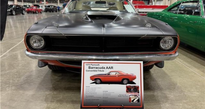 Plymouth Barracuda  1970 - photo n°2 Plymouth Barracuda   occasion à LYON - photo n°2