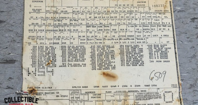 Pontiac Trans Am  1979 - photo n°3 Pontiac Trans Am   occasion à LYON - photo n°3