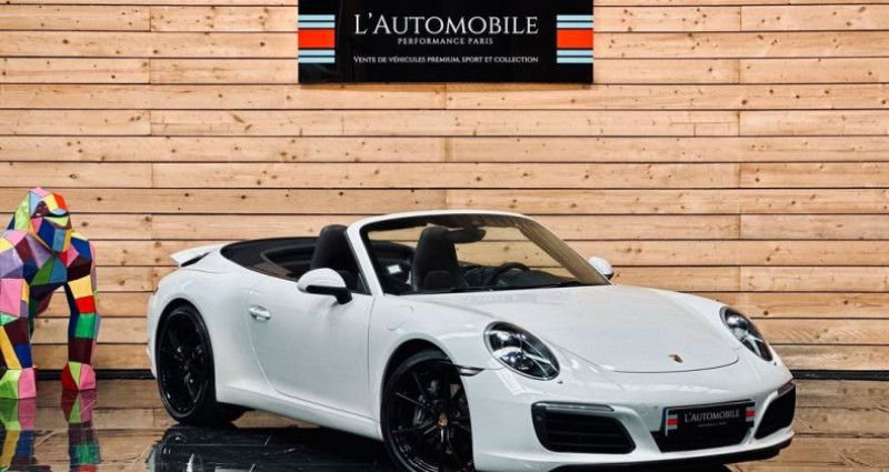 Porsche 911 Type 991 (991) (2) cabriolet 3.0 370 carrera pdk -lift sport chrono-   occasion  Les Alluets Le Roi