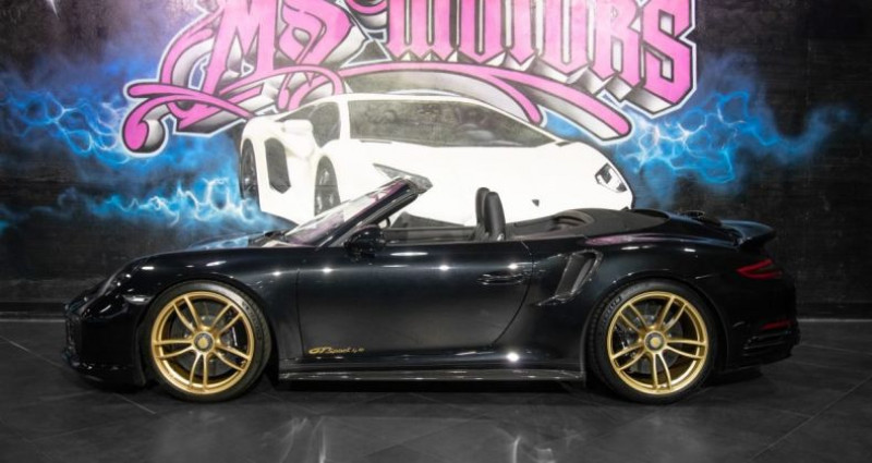 Porsche 911 Type 991 (991) TURBO S CABRIOLET TECHART  occasion à CANNES - photo n°3