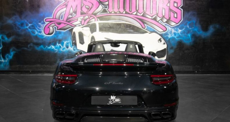 Porsche 911 Type 991 (991) TURBO S CABRIOLET TECHART  occasion à CANNES - photo n°4