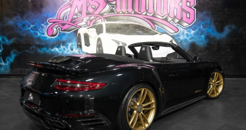 Porsche 911 Type 991 (991) TURBO S CABRIOLET TECHART  occasion à CANNES - photo n°5