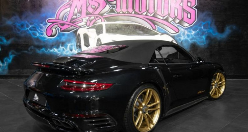 Porsche 911 Type 991 (991) TURBO S CABRIOLET TECHART  occasion à CANNES - photo n°6