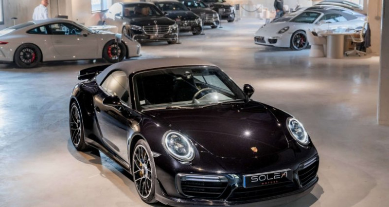 Porsche 911 Type 991 (991 II) Turbo S Cabriolet  occasion à Saint Laurent du Var - photo n°2