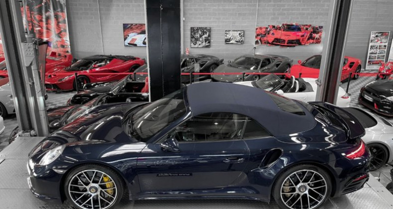 Porsche 911 Type 991 991 (2) Turbo S Cabriolet - ORIGINE FRANCE SUIVI COMPLET  occasion  SAINT LAURENT DU VAR - photo n4