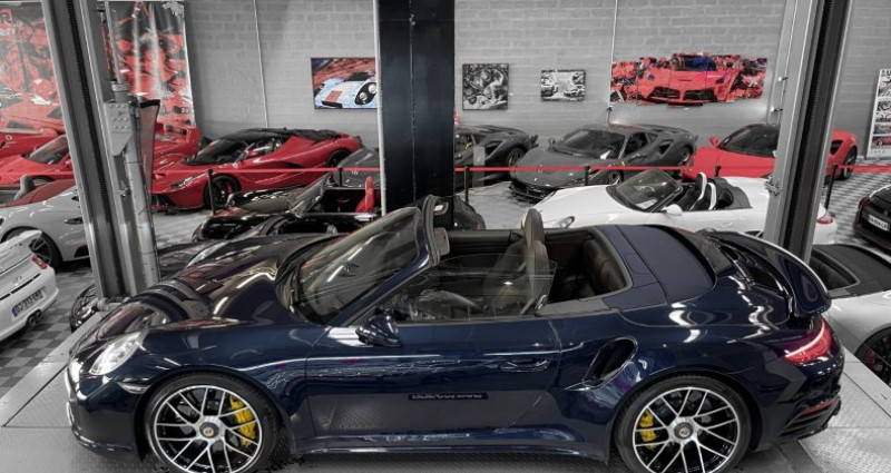 Porsche 911 Type 991 991 (2) Turbo S Cabriolet - ORIGINE FRANCE SUIVI COMPLET  occasion  SAINT LAURENT DU VAR - photo n3