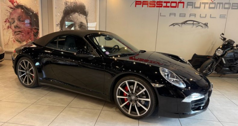 Porsche 911 Type 991 991.1 4S Cabriolet, 05-2013-86300km, 3.8litres-400ch, PDK7  occasion  La Baule