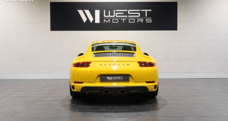 Porsche 911 Type 991 991.2 Carrera 3.0 370 - Immat France Echap. Sport Alcantara   occasion  MOUGINS - photo n5