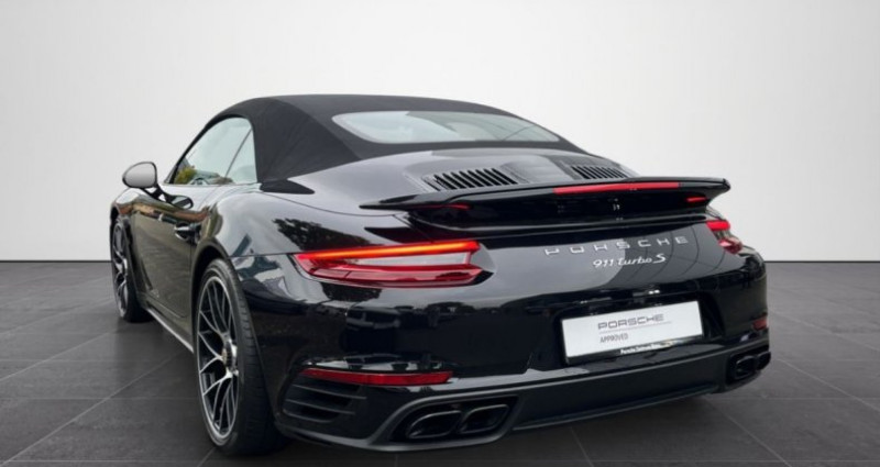 Porsche 911 Type 991 991.2 Turbo S cabriolet  occasion � Sainte Genevi�ve Des Bois - photo n�4