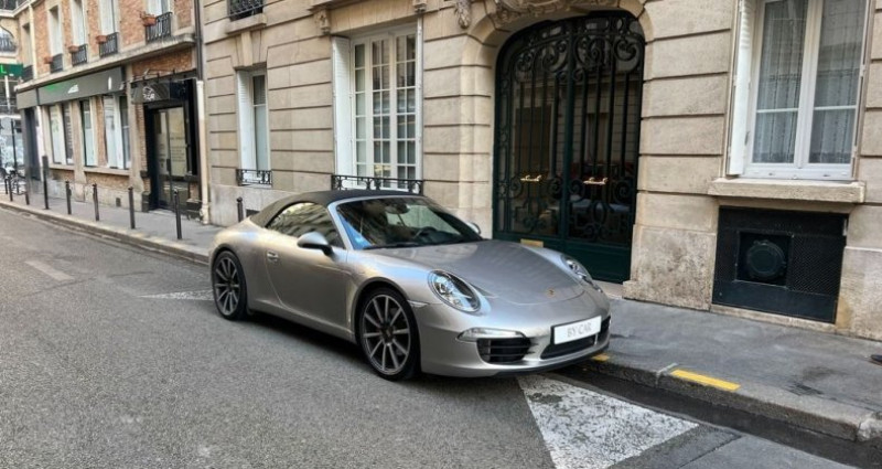 Porsche 911 Type 991 991 Cabriolet 3.8 400CH CARRERA S PDK CHRONO- ECHPP SPORT- B  occasion � Paris