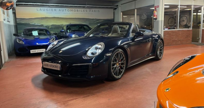 Porsche 911 Type 991 991 CARRERA 4S CABRIOLET 3.0 PDK 420CH  occasion à Paris - photo n°1