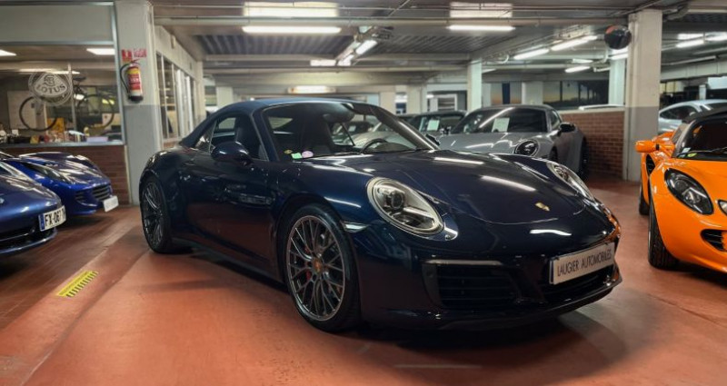Porsche 911 Type 991 991 CARRERA 4S CABRIOLET 3.0 PDK 420CH  occasion à Paris - photo n°4