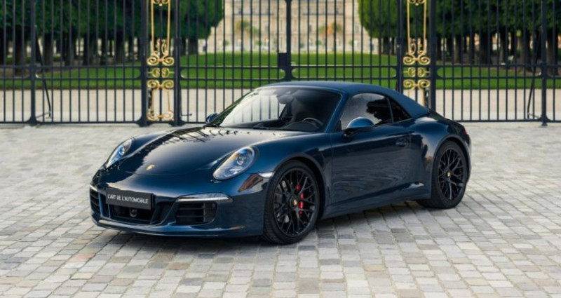 Porsche 911 Type 991 991 Carrera GTS Cabriolet *Dark Blue Metallic*  occasion  PARIS - photo n2