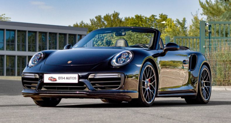 Porsche 911 Type 991 991 Phase 2 Turbo Cabriolet 3.8 L 540 PDK FR  occasion  Venelles - photo n2
