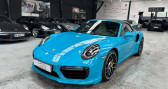 Porsche 911 Type 991 PORSCHE 991 TURBO S 3.8 580CV PDK CABRIOLET / EXCLUSIF / BLE  2018 - annonce de voiture en vente sur Auto Sélection.com