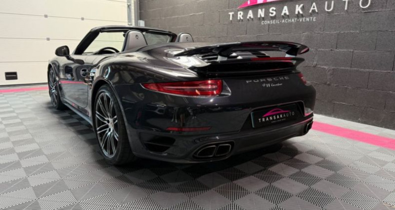 Porsche 911 Type 991 TURBO CABRIOLET 991 3.8i 520 PDK A  occasion  Chaponost - photo n3