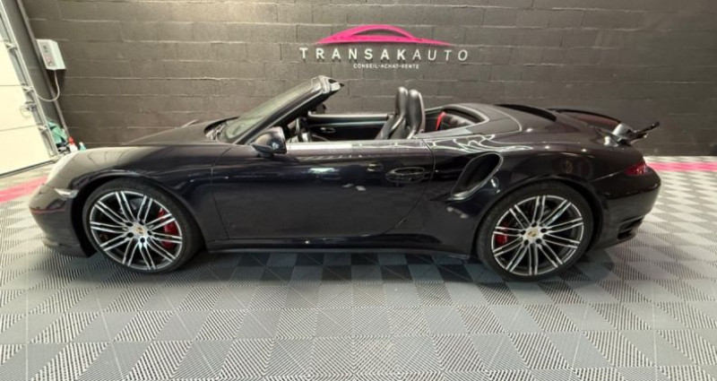 Porsche 911 Type 991 TURBO CABRIOLET 991 3.8i 520 PDK A  occasion  Chaponost - photo n2