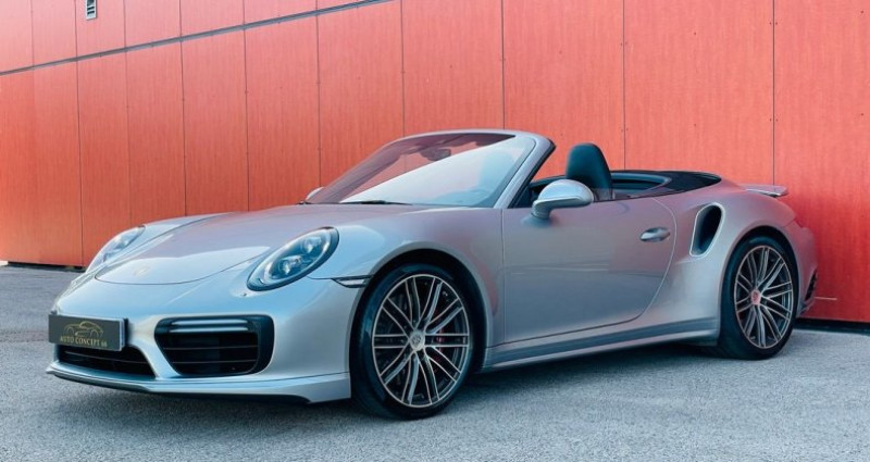 Porsche 911 Type 991 Type 991 CABRIOLET TURBO Phase 2 3.8 540ch Origine France  occasion  PERPIGNAN - photo n3