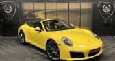 Porsche 911 Type 991 occasion année 2016 boite Automatique Annonce Porsche 911 Type 991 occasion Essence Type 991 Carrera cabriolet 3.0 370 ch PDK à GUERANDE