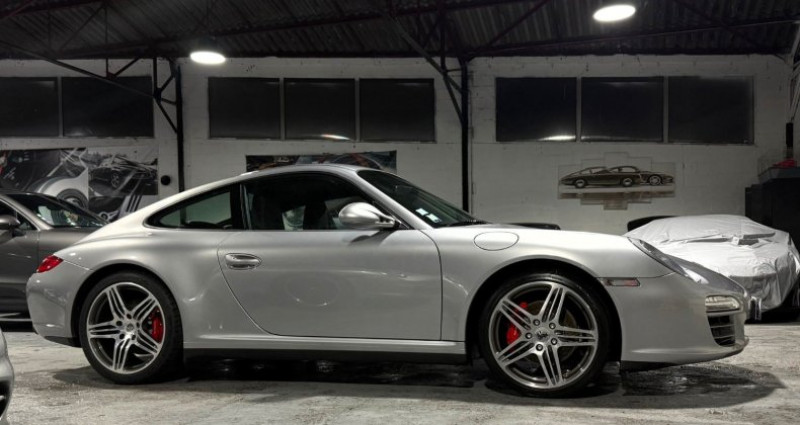 Porsche 911 Type 997 997 CARRERA 4S 3.8 385CV / SCART/ BVM / ARGENT GT /FULL SUIV  occasion &agrave; Jouars-pontchartrain - photo n&deg;4