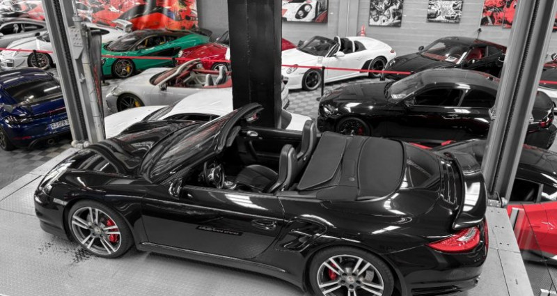 Porsche 911 Type 997 997 TURBO CABRIOLET 500 PDK - ORIGINE FRANCE entretien compl  occasion  SAINT LAURENT DU VAR - photo n5