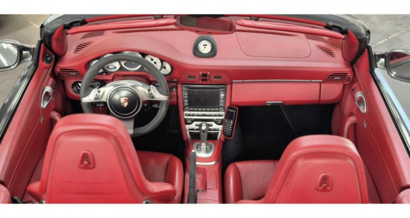 Porsche 911 Type 997 CABRIOLET TYPE 997 TURBO 500 PDK / HISTORIQUE COMPLET / 997.  occasion  SAINT LAURENT DU VAR - photo n7