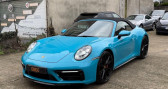 Annonce Porsche 911 occasion Essence (992) 4 s cabriolet 3.0 450 ch blue miami pdk approuved cam� � Juvisy Sur Orge