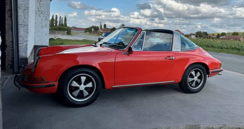 Porsche 911 2.2T Targa Orange sanguine  occasion � Louvil - photo n�6