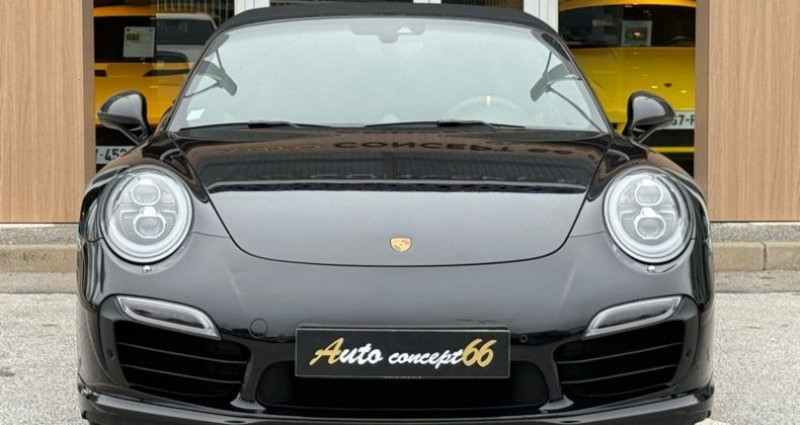 Porsche 911 CABRIOLET 991 3.8 Turbo S 560 ch Pack aéro 2014 - photo n°4 Porsche 911 CABRIOLET 991 3.8 Turbo S 560 ch Pack aéro  occasion à PERPIGNAN - photo n°4