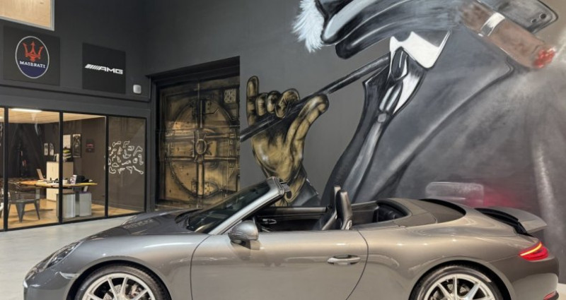 Porsche 911 Carrera 370ch Cabriolet Echappement Sport Options++  occasion � Ingr� - photo n�3