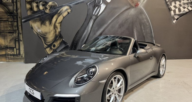 Porsche 911 Carrera 370ch Cabriolet Echappement Sport Options++  occasion � Ingr� - photo n�2