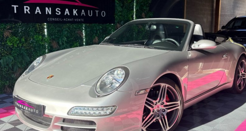 Porsche 911 CARRERA CABRIOLET 997 S 3.8i Flat 6 355 ch ~ Cuir étendu ~ S 2007 Porsche 911 CARRERA CABRIOLET 997 S 3.8i Flat 6 355 ch ~ Cuir étendu ~ S  occasion à MANOSQUE